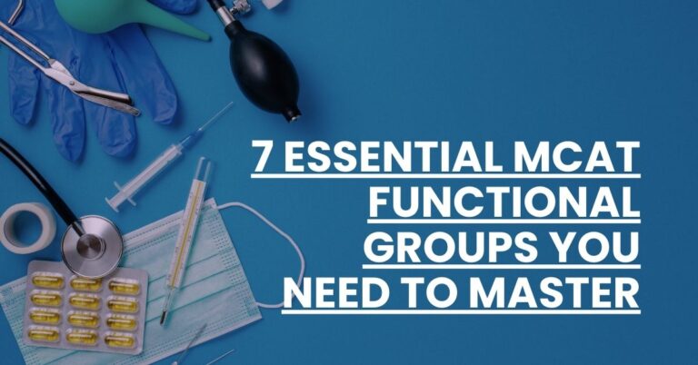 7 Essential MCAT Functional Groups You Need to Master Feature Image