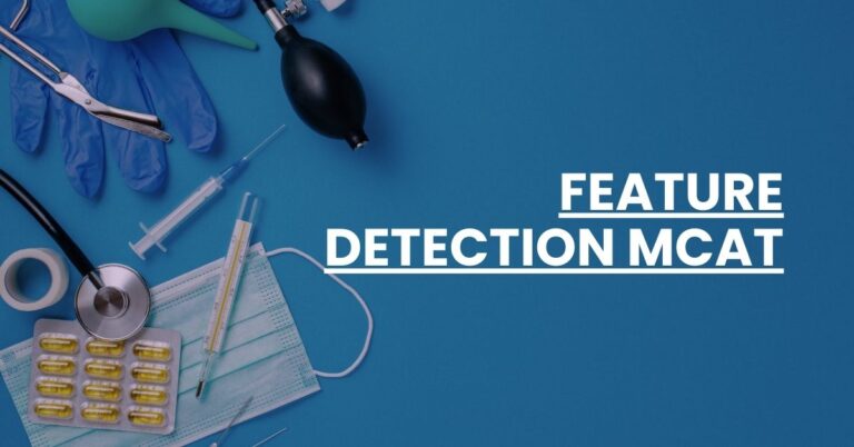 Feature Detection MCAT Feature Image