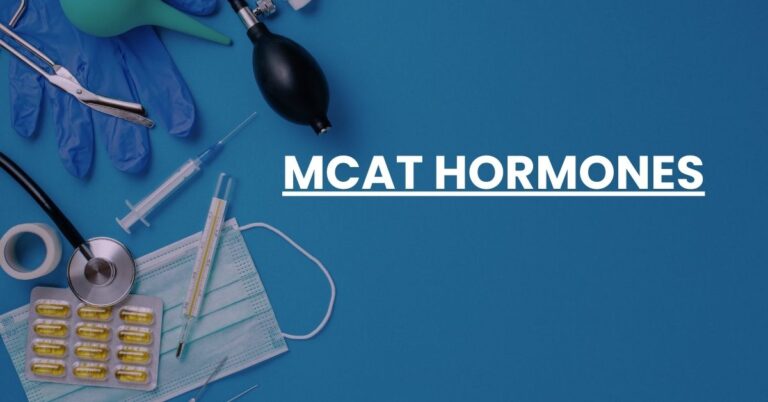 MCAT Hormones Feature Image