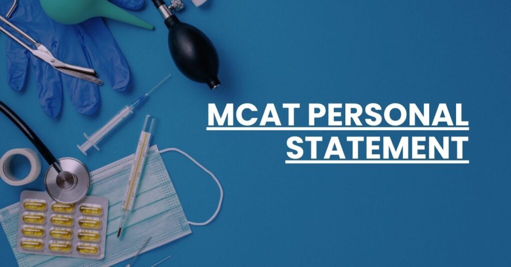 MCAT Personal Statement Feature Image