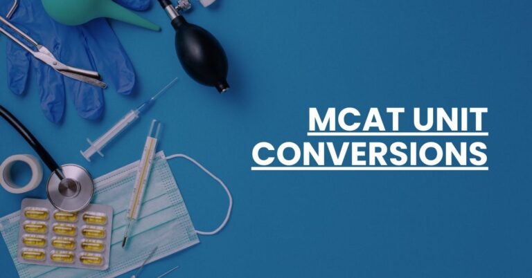 MCAT Unit Conversions Feature Image