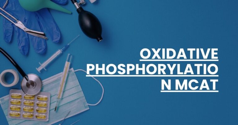 Oxidative Phosphorylation MCAT Feature Image