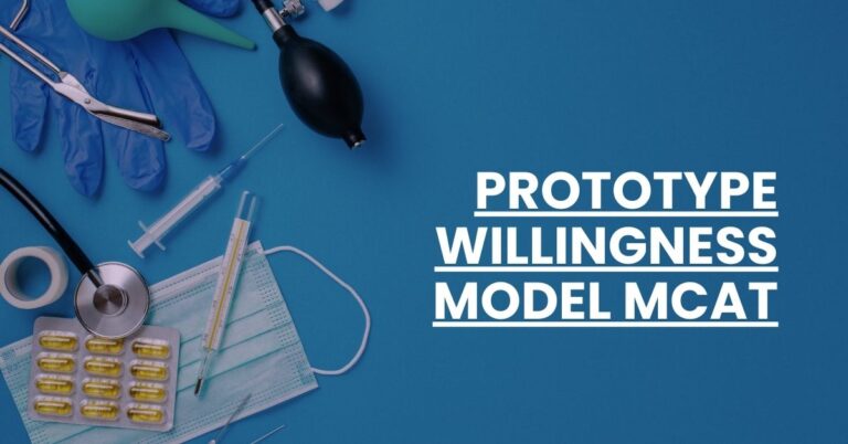 Prototype Willingness Model MCAT Feature Image