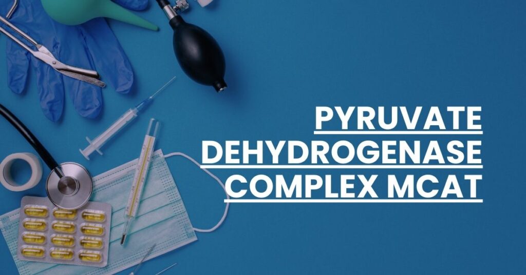 Pyruvate Dehydrogenase Complex MCAT Feature Image