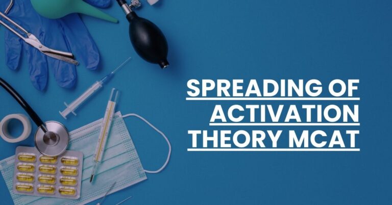 Spreading of Activation Theory MCAT Feature Image