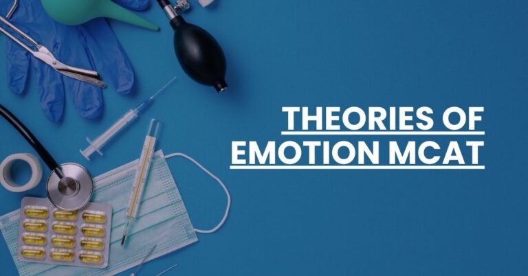 Theories of Emotion MCAT Feature Image